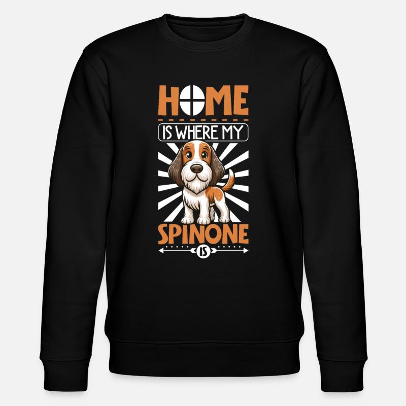 Accueil - Spinone Italiano - Sweat bio CHANGER Stanley/Stella Unisexe - noir