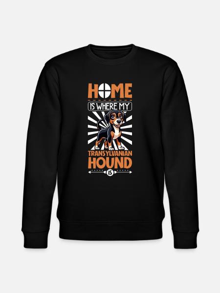 Home - Erdélyi Kopó - Stanley/Stella CHANGER Unisex Organic Sweatshirt - black