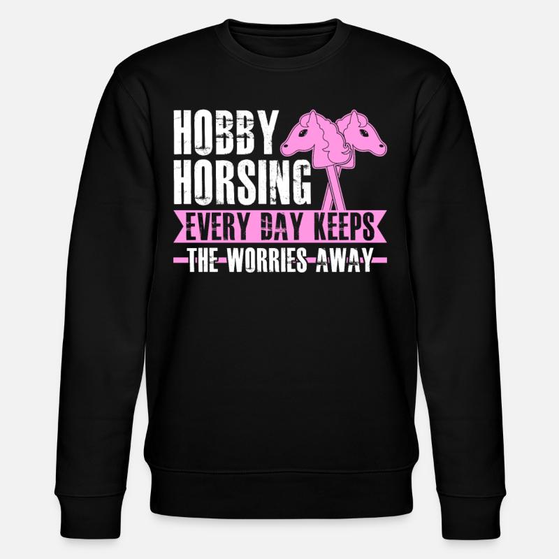 Horsing de loisir - Sweat bio CHANGER Stanley/Stella Unisexe - noir