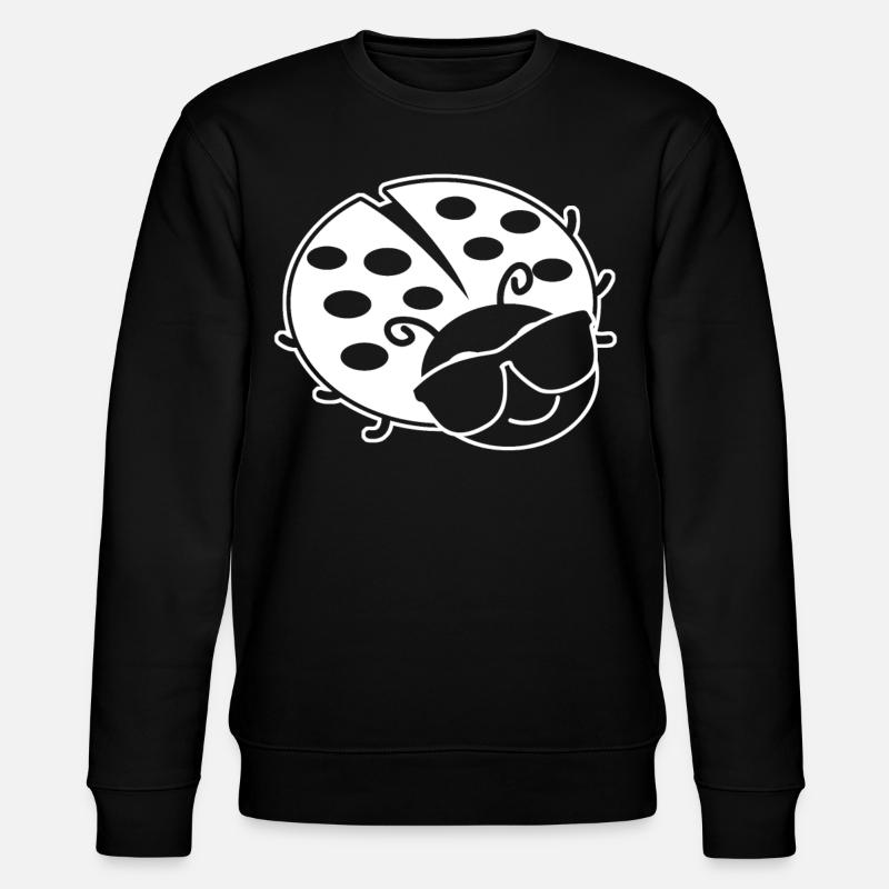 Ladybug Sunglasses Ladybugs - Stanley/Stella Unisex Bio-Sweatshirt CHANGER - Schwarz