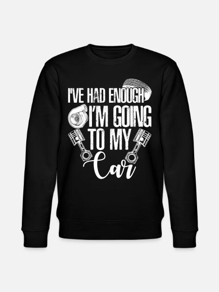 Mechanic Combustion Engine Mechanics Car - Stanley/Stella CHANGER Unisex Organic Sweatshirt - black
