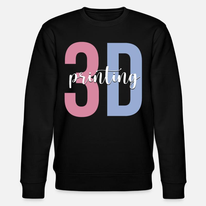Machine d’impression 3D - Sweat bio CHANGER Stanley/Stella Unisexe - noir