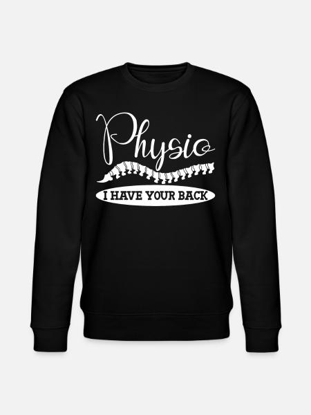 Physiotherapy Physio Physiotherapist - Stanley/Stella CHANGER Unisex Organic Sweatshirt - black