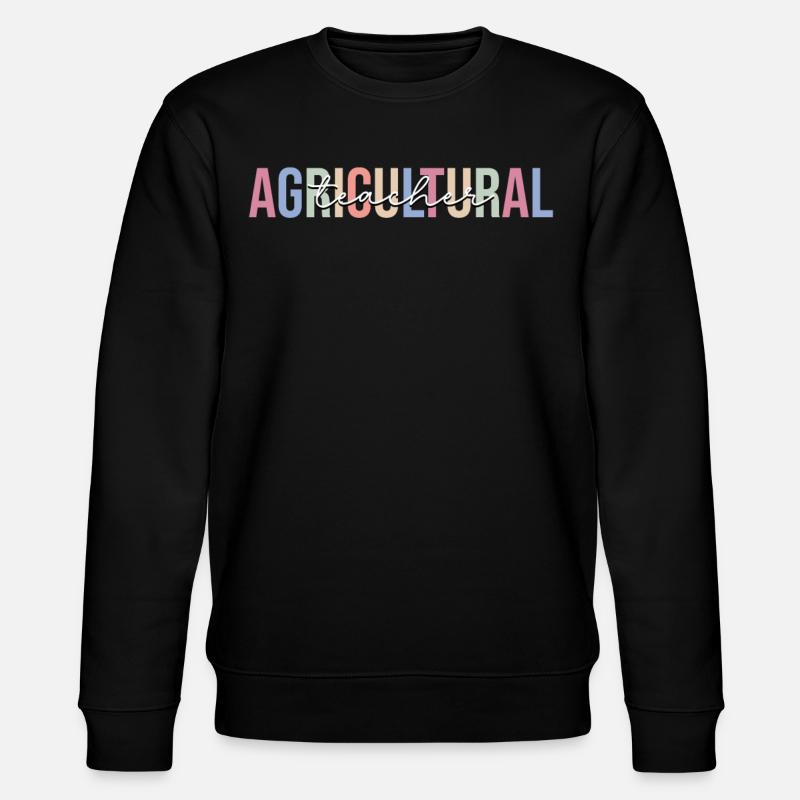 Agronome agricole - Sweat bio CHANGER Stanley/Stella Unisexe - noir