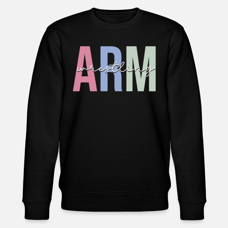 Armdrücker - Stanley/Stella Unisex Bio-Sweatshirt CHANGER  - Schwarz