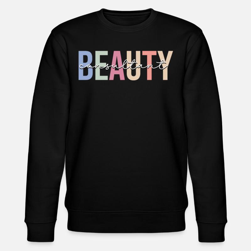 Make-up-Liebhaber - Stanley/Stella Unisex Bio-Sweatshirt CHANGER  - Schwarz