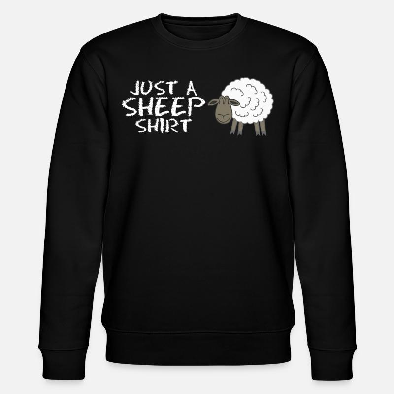 Moutons fermiers bon marché - Sweat bio CHANGER Stanley/Stella Unisexe - noir