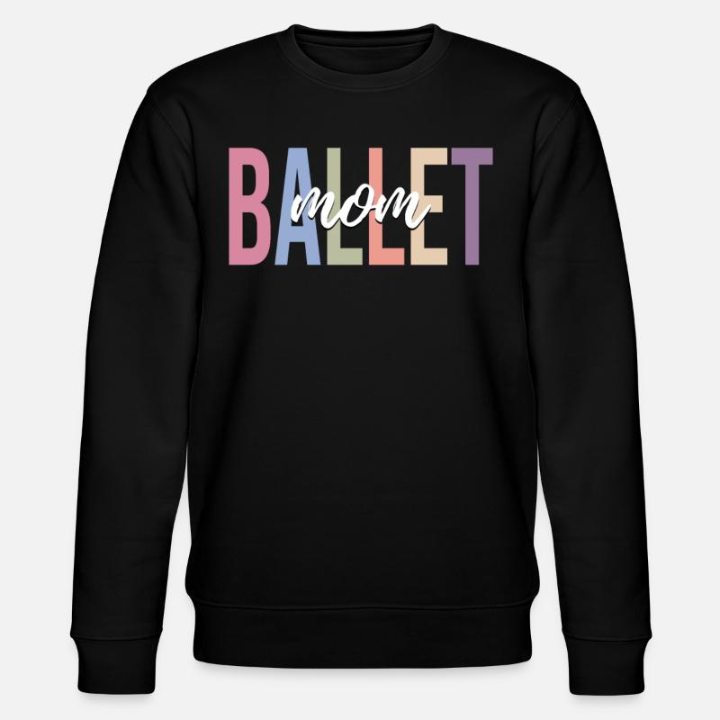 Ballet danseuse danseuse ballerine - Sweat bio CHANGER Stanley/Stella Unisexe - noir