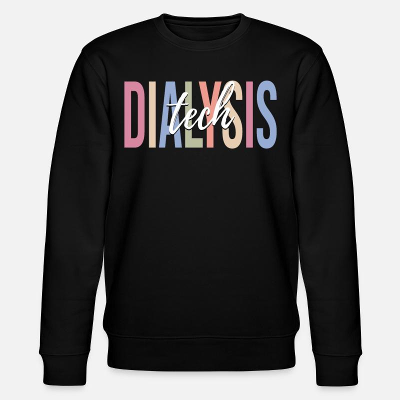 Technicien en dialyse - Sweat bio CHANGER Stanley/Stella Unisexe - noir