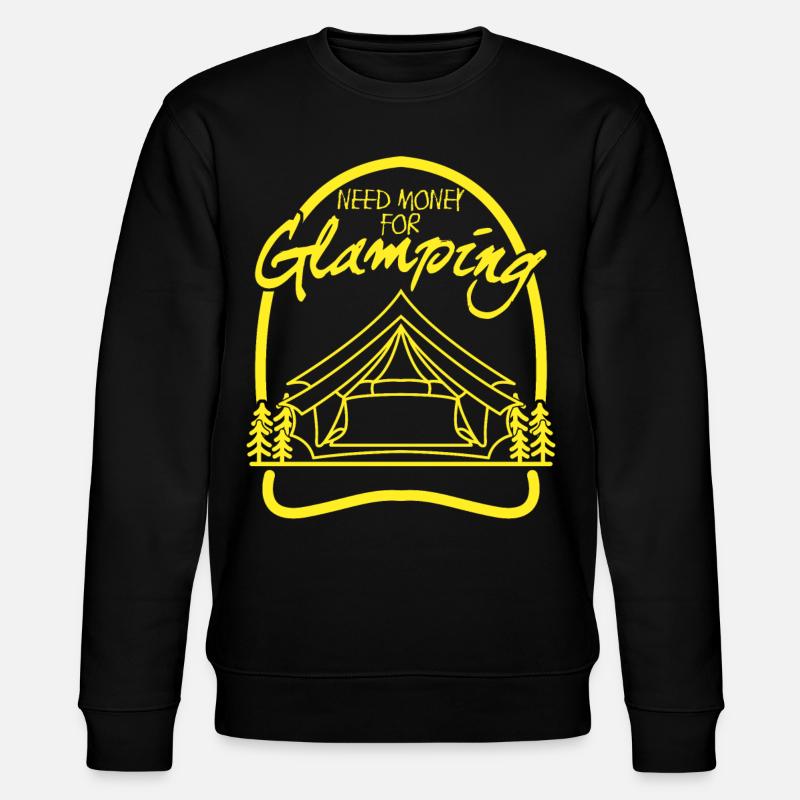 Camping, Glamping, Camping-car, Camping-car, Camping-car - Sweat bio CHANGER Stanley/Stella Unisexe - noir