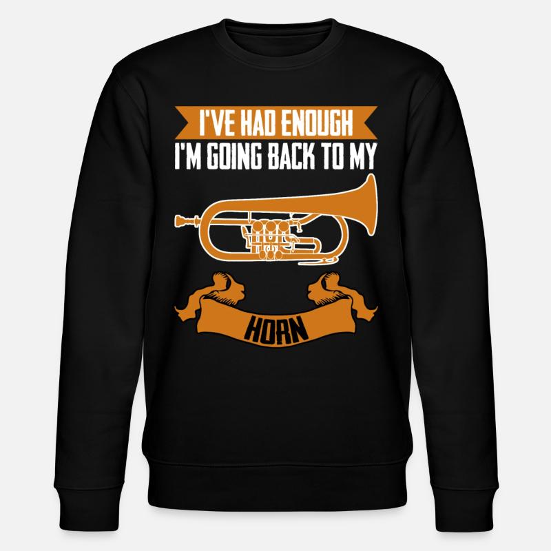 Bugle - Sweat bio CHANGER Stanley/Stella Unisexe - noir