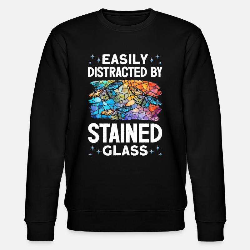 Drôle de vitrail - Sweat bio CHANGER Stanley/Stella Unisexe - noir