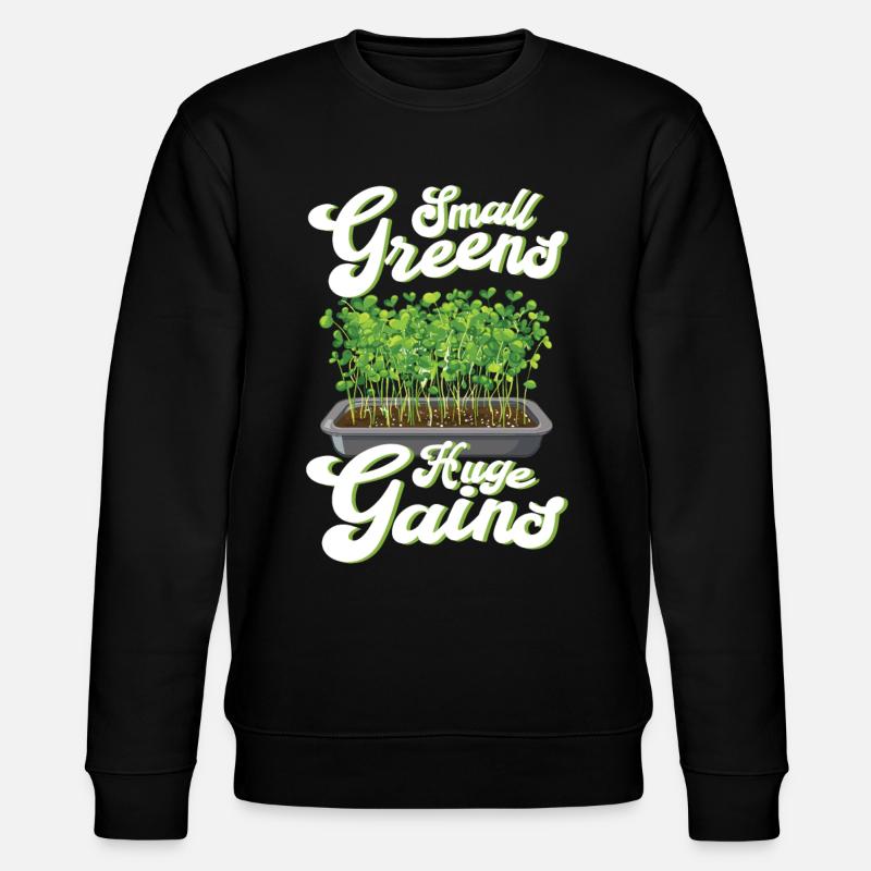 Jardinage de l’agriculture micro-verte - Sweat bio CHANGER Stanley/Stella Unisexe - noir