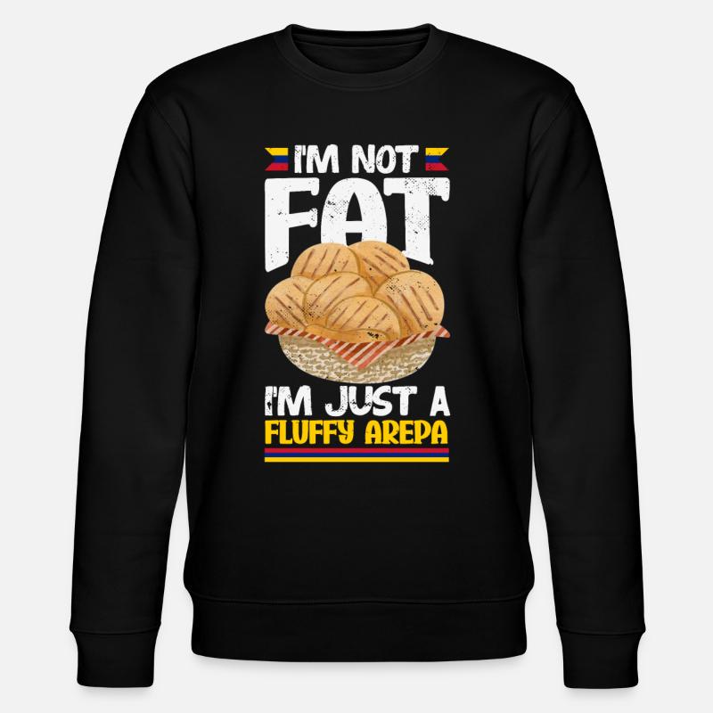 Arepas Colombien Venezuela Nourriture - Sweat bio CHANGER Stanley/Stella Unisexe - noir