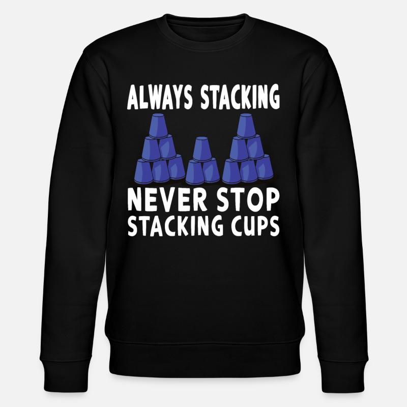 Empilage de gobelets Speed Stacker - Sweat bio CHANGER Stanley/Stella Unisexe - noir