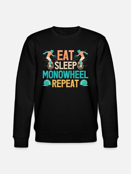 Euc E-unicycle Electric Unicycle - Stanley/Stella CHANGER Unisex Organic Sweatshirt - black