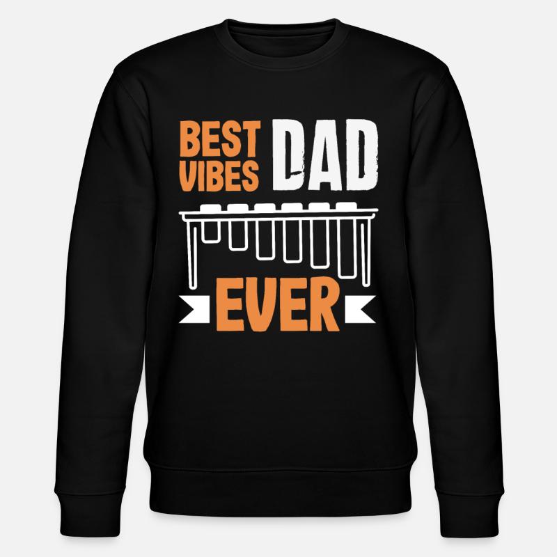 Vibraphone musical instrument - Stanley/Stella CHANGER Unisex Organic Sweatshirt - black