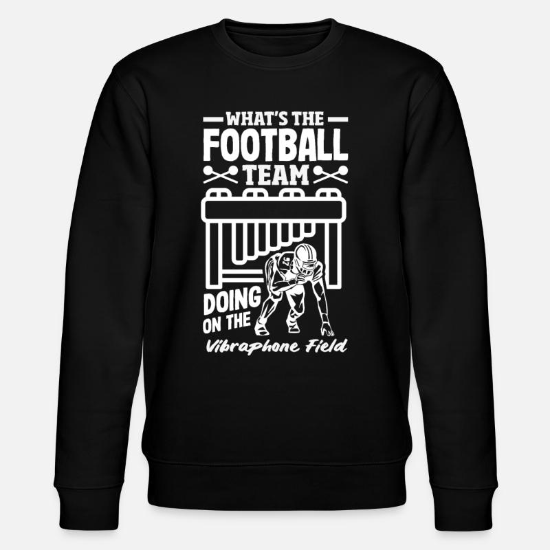 Vibraphone musical instrument - Stanley/Stella CHANGER Unisex Organic Sweatshirt - black