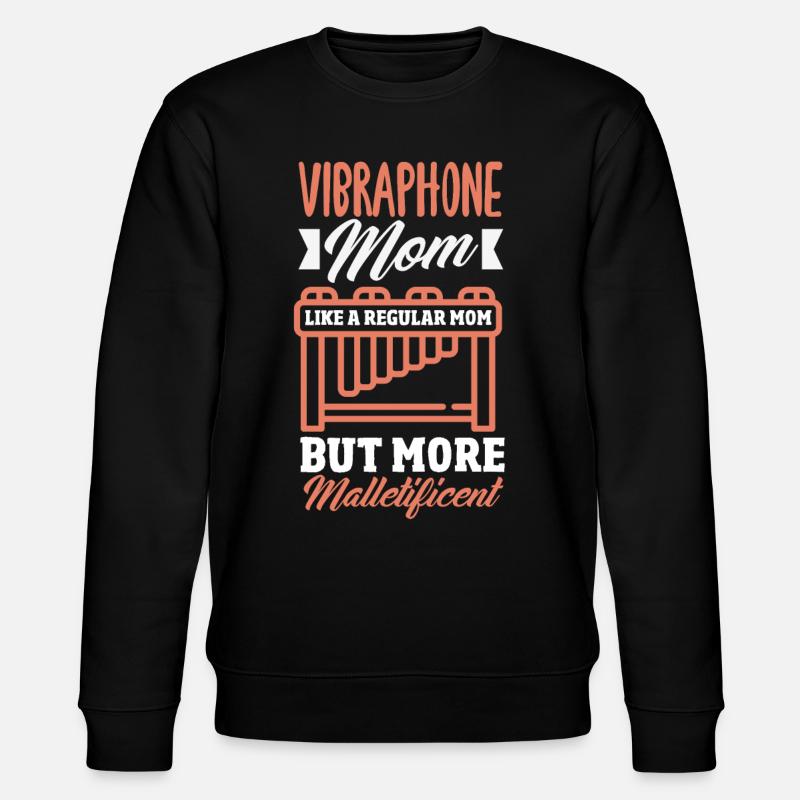 Vibraphone musical instrument - Stanley/Stella CHANGER Unisex Organic Sweatshirt - black