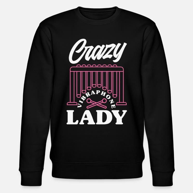 Vibraphone musical instrument - Stanley/Stella CHANGER Unisex Organic Sweatshirt - black