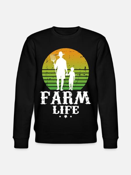 Countryside - Stanley/Stella CHANGER Unisex Organic Sweatshirt - black