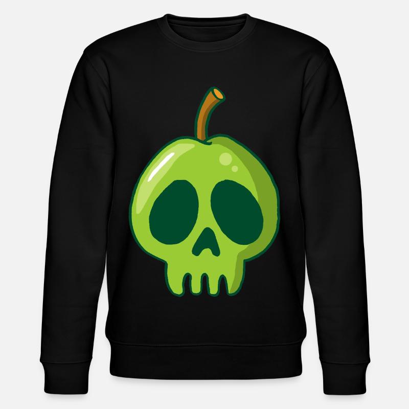 Apfelschädel - Stanley/Stella Unisex Bio-Sweatshirt CHANGER  - Schwarz