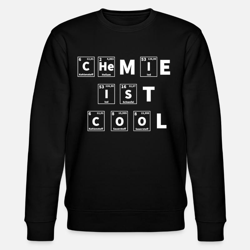 La chimie est cool - Sweat bio CHANGER Stanley/Stella Unisexe - noir