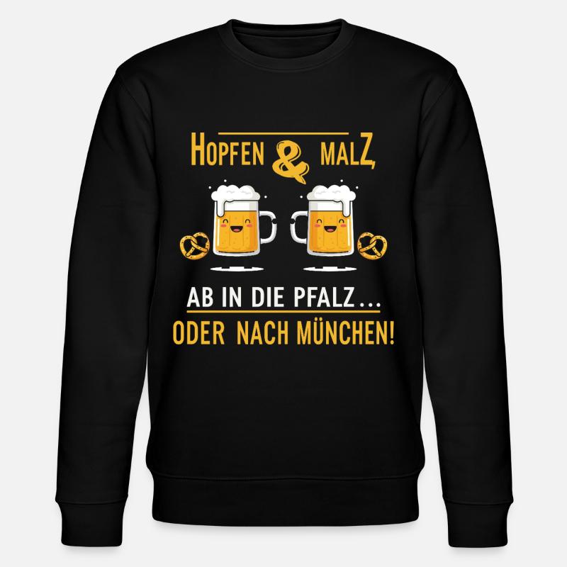 Bierfest - Stanley/Stella Unisex Bio-Sweatshirt CHANGER  - Schwarz