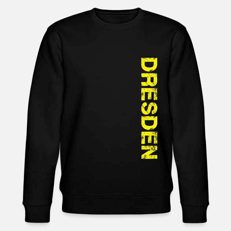 Dresden - Stanley/Stella Unisex Bio-Sweatshirt CHANGER  - Schwarz