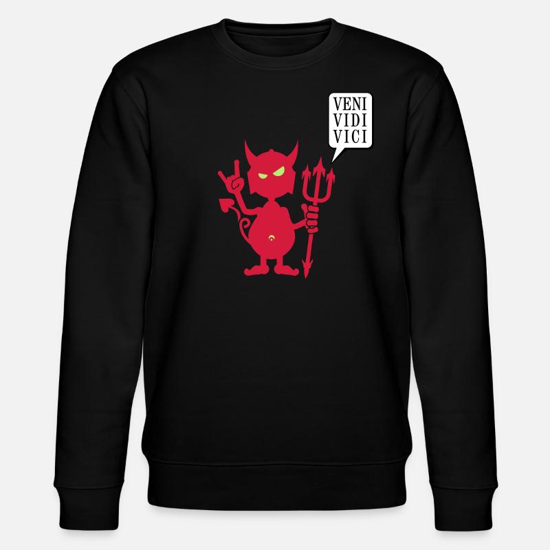 Roches diable rock / diable (2c) - Sweat bio CHANGER Stanley/Stella Unisexe - noir