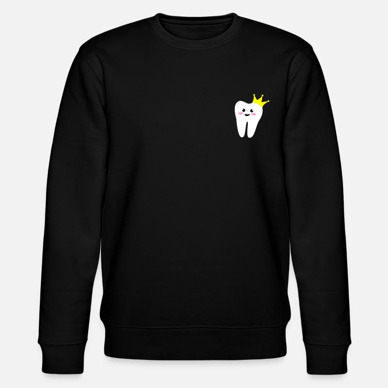 crown_tooth - Sweat bio CHANGER Stanley/Stella Unisexe - noir