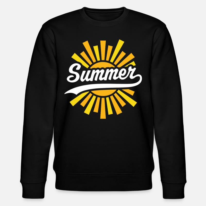 Soleil d’été - Sweat bio CHANGER Stanley/Stella Unisexe - noir