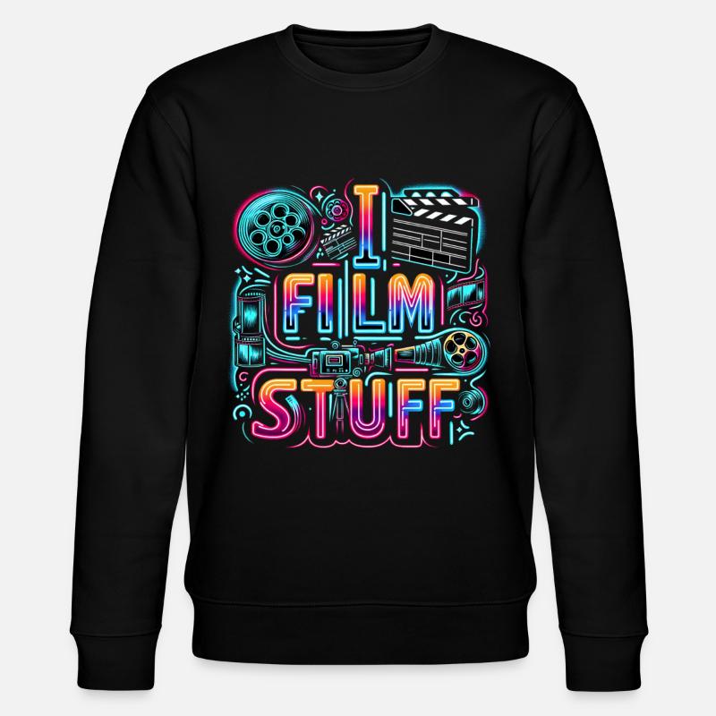 I Film Stuff 15 - Stanley/Stella Unisex Bio-Sweatshirt CHANGER  - Schwarz