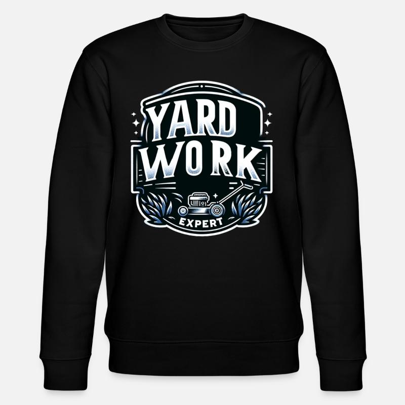 Yard Work Expert 13 - Stanley/Stella Unisex Bio-Sweatshirt CHANGER  - Schwarz