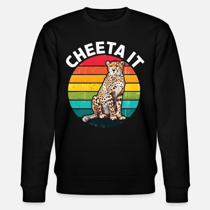 CheetaIt - Stanley/Stella CHANGER Unisex Organic Sweatshirt - black