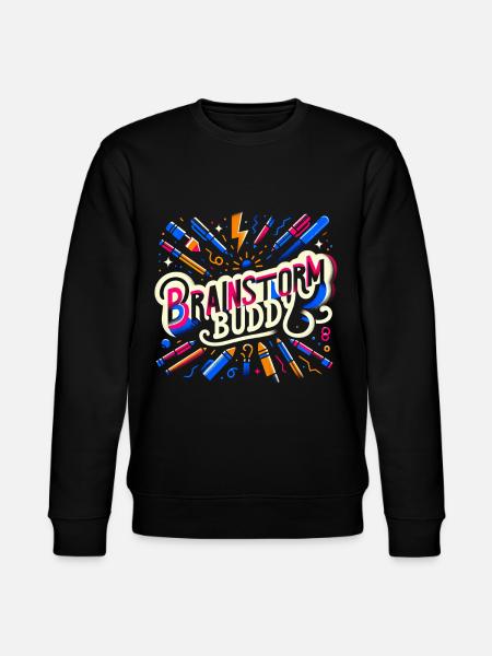 Brainstorm Buddy 10 - Stanley/Stella CHANGER Unisex Organic Sweatshirt - black
