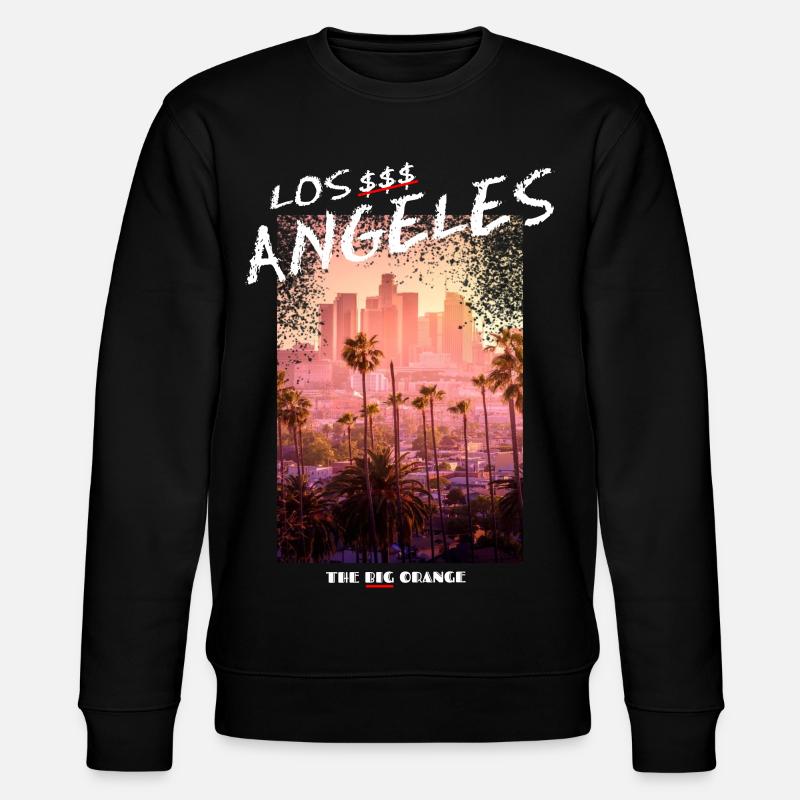 Los Angeles - Stanley/Stella Unisex Bio-Sweatshirt CHANGER  - Schwarz