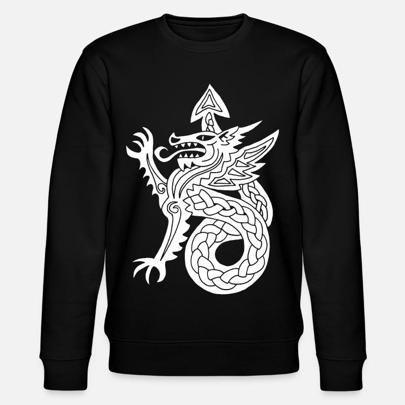 Dragon blanc - Sweat bio CHANGER Stanley/Stella Unisexe - noir