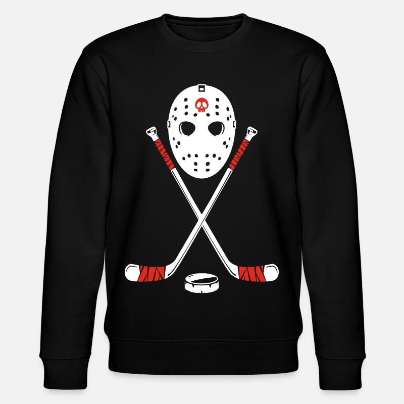 Eishockey - Stanley/Stella Unisex Bio-Sweatshirt CHANGER  - Schwarz
