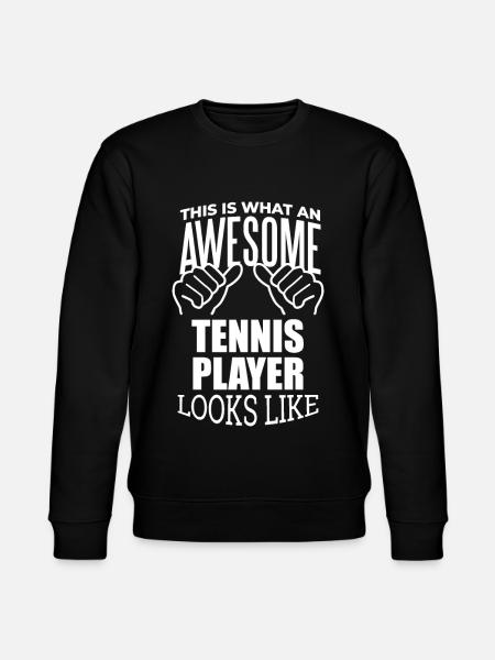 Tennis Tennis Tennis - Sweat bio CHANGER Stanley/Stella Unisexe - noir