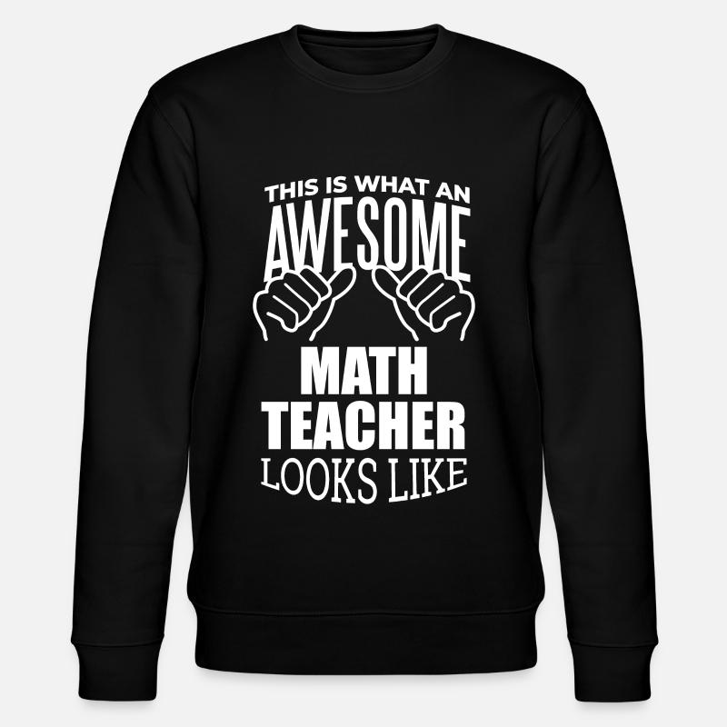 Math - Stanley/Stella CHANGER Unisex Organic Sweatshirt - black