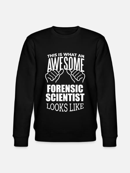 Forensic Science Forensic Science Forensic Science - Stanley/Stella CHANGER Unisex Organic Sweatshirt - black