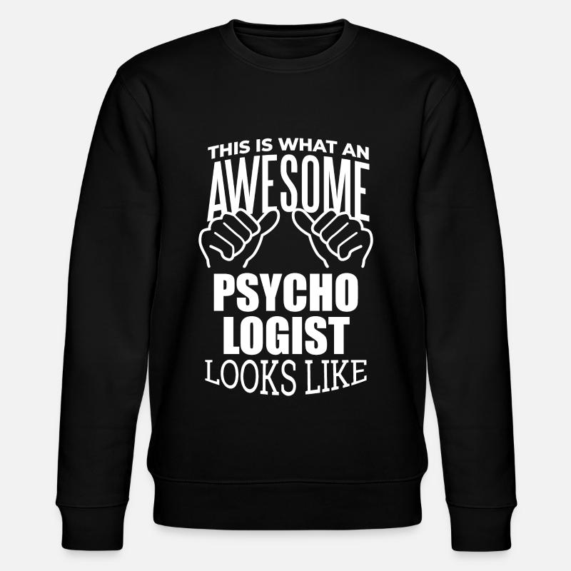 psychologue - Sweat bio CHANGER Stanley/Stella Unisexe - noir