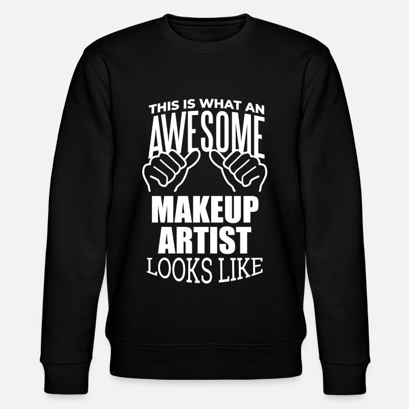 Schminke - Stanley/Stella Unisex Bio-Sweatshirt CHANGER  - Schwarz