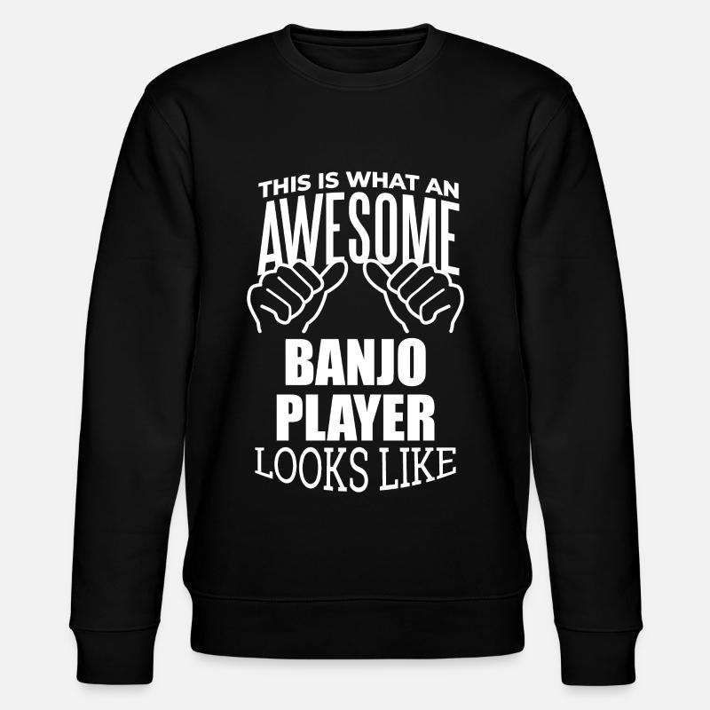Banjo - Stanley/Stella Unisex Bio-Sweatshirt CHANGER  - Schwarz