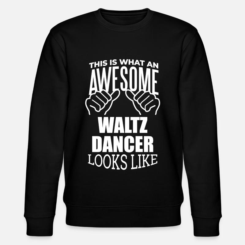 Walzer - Stanley/Stella Unisex Bio-Sweatshirt CHANGER  - Schwarz