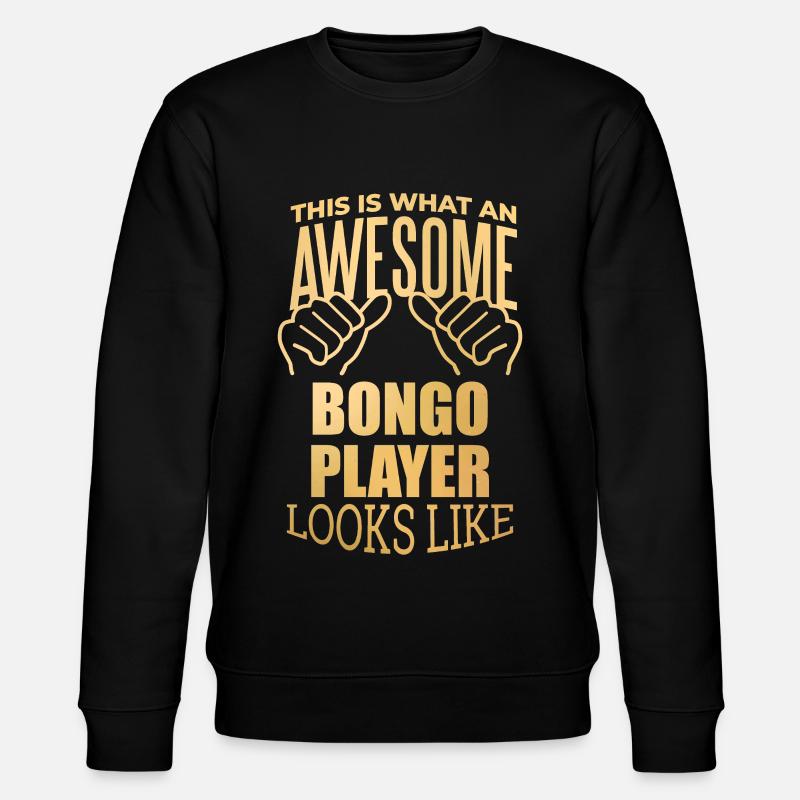 Bongo - Stanley/Stella CHANGER Unisex Organic Sweatshirt - black