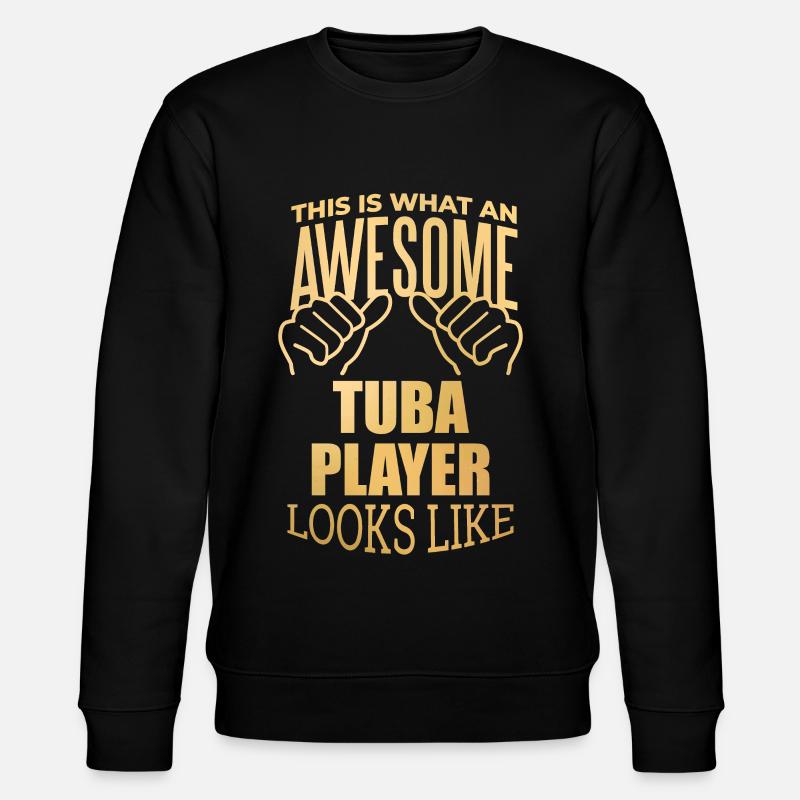 Tuba - Stanley/Stella Unisex Bio-Sweatshirt CHANGER - Schwarz