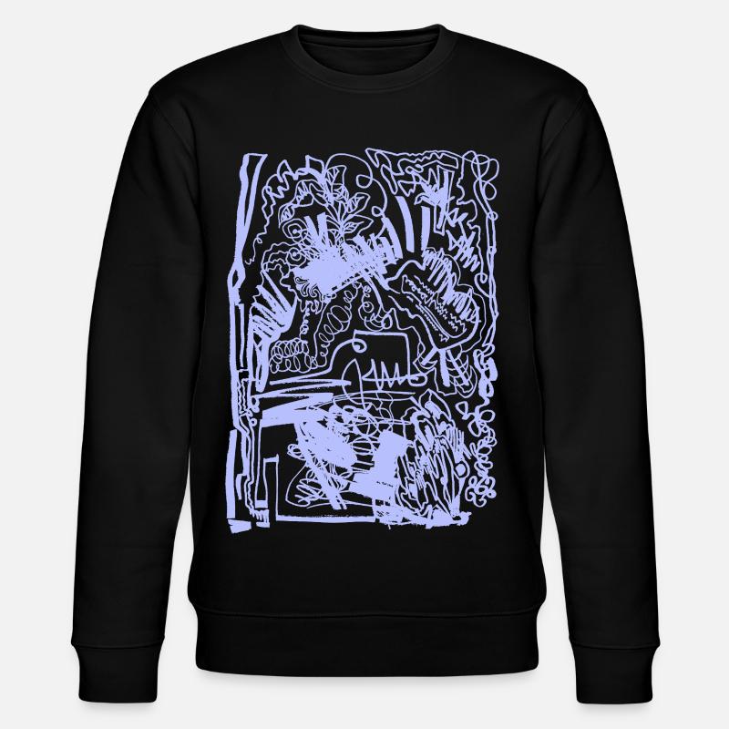 CHAOS - Stanley/Stella Unisex Bio-Sweatshirt CHANGER  - Schwarz