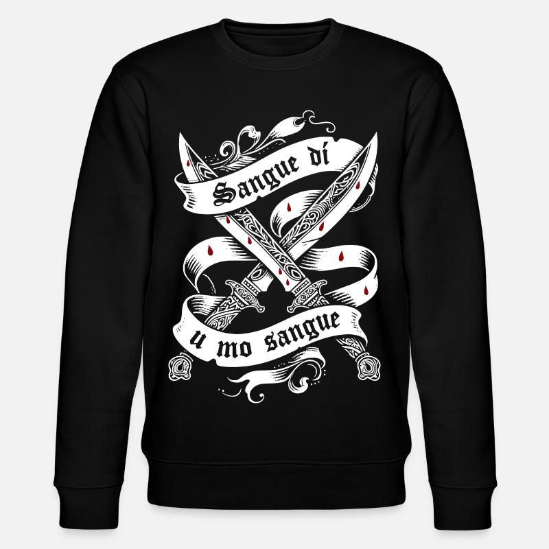 Sangue dí u m sangue - Sweat bio CHANGER Stanley/Stella Unisexe - noir